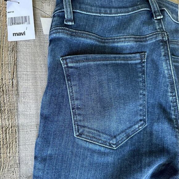 Mavi Tess Super Skinny Women's Jeans In Smoky Blue Stretch Size 27 - Picture 11 of 11
